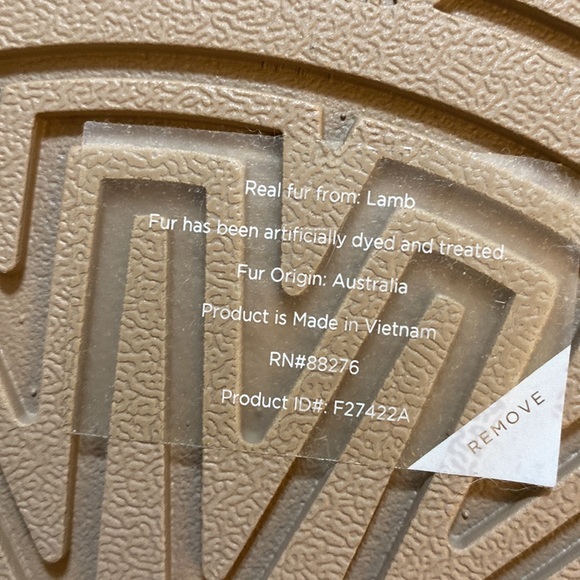 NEW UGG Disquette Slippers Chestnut Sz 8 - Picture 6 of 7